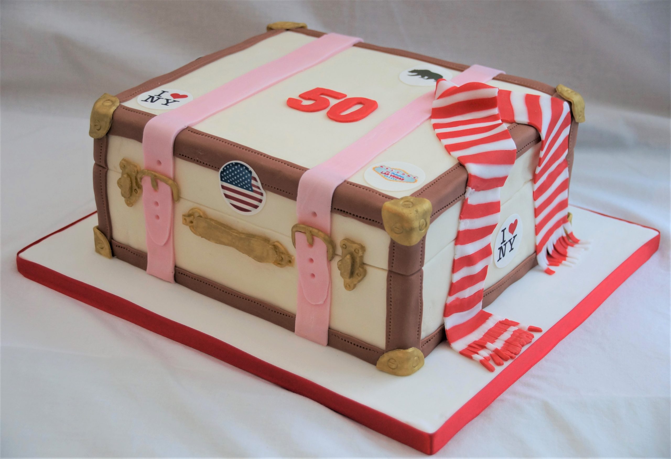 Cake for a travelling liverpool fan