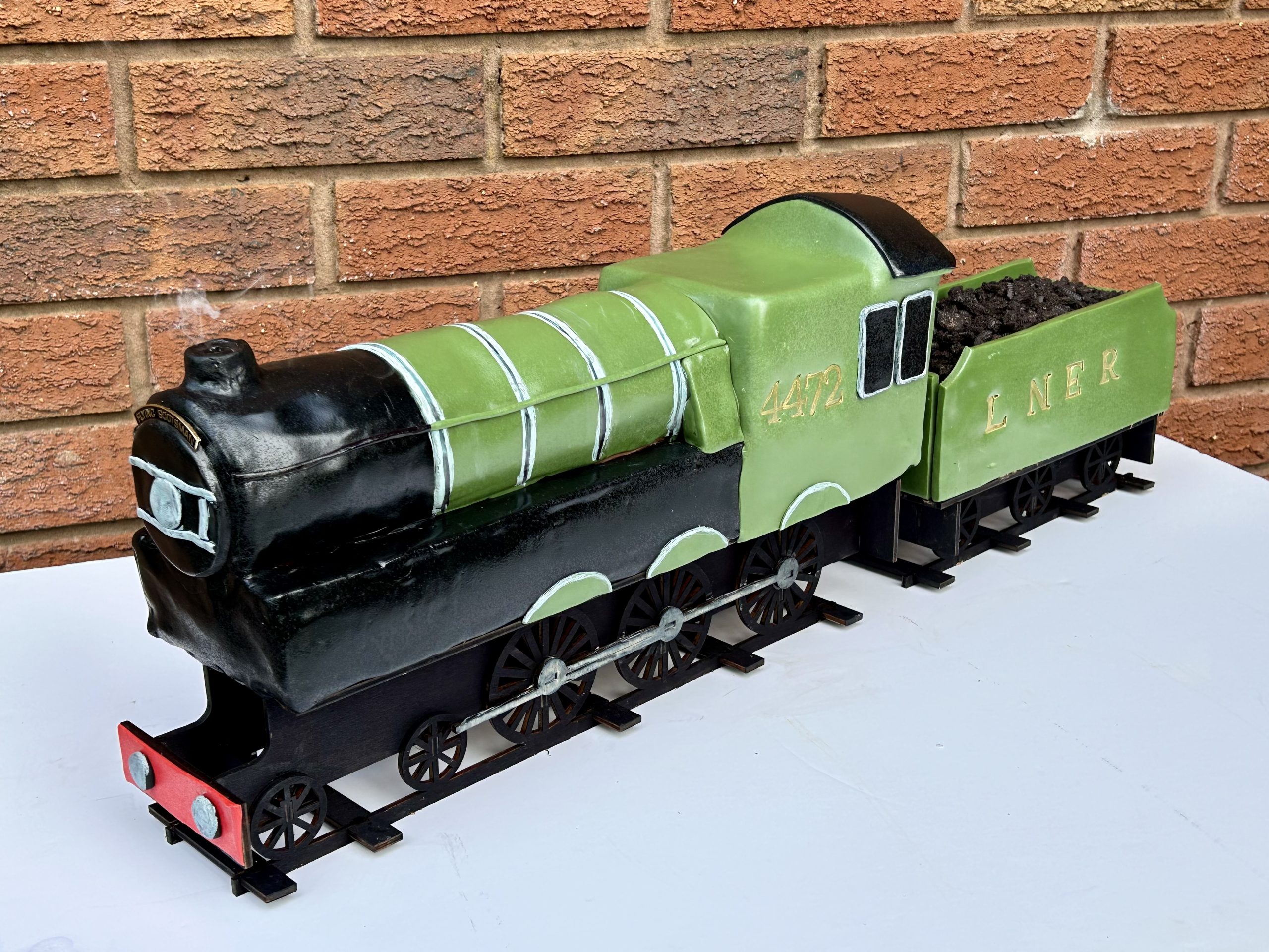 Steam train cake