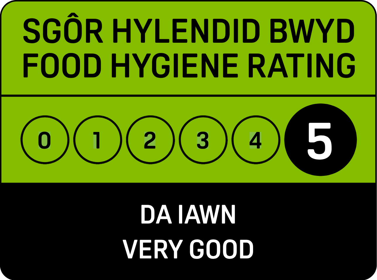 Food Hygiene Rating badge 5